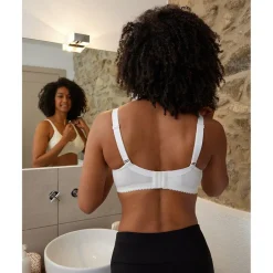 Prenatal Sujetador de lactancia blanco de lunares - copa d* Íntimo Y Noche·Sujetadores Lactancia|Premamá·Íntimo Y Noche