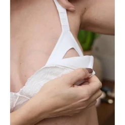 Prenatal Sujetador de lactancia blanco con encaje* Íntimo Y Noche·Sujetadores Lactancia|Premamá·Íntimo Y Noche