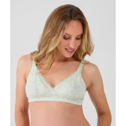 Prenatal Sujetador de lactancia con estampado floral