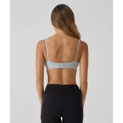 Prenatal Sujetador de lactancia gris de canalé* Premamá·Íntimo Y Noche|Íntimo Y Noche·Sujetadores Lactancia