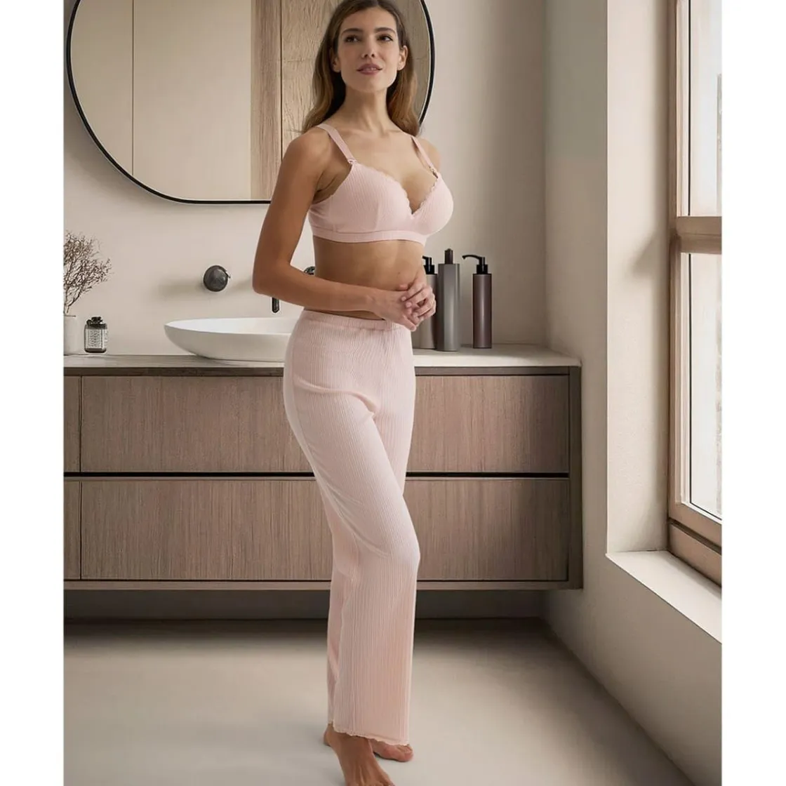 Prenatal Sujetador de lactancia rosa con encaje* Premamá·Íntimo Y Noche|Íntimo Y Noche·Sujetadores Lactancia