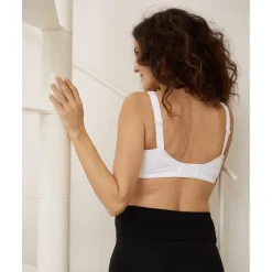 Prenatal Sujetador de maternidad blanco sin aros