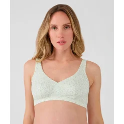 Prenatal Sujetador de maternidad sin aros con estampado floral