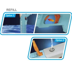 SUN&SPORT Sun & Sport - Lanzador de agua eléctrico