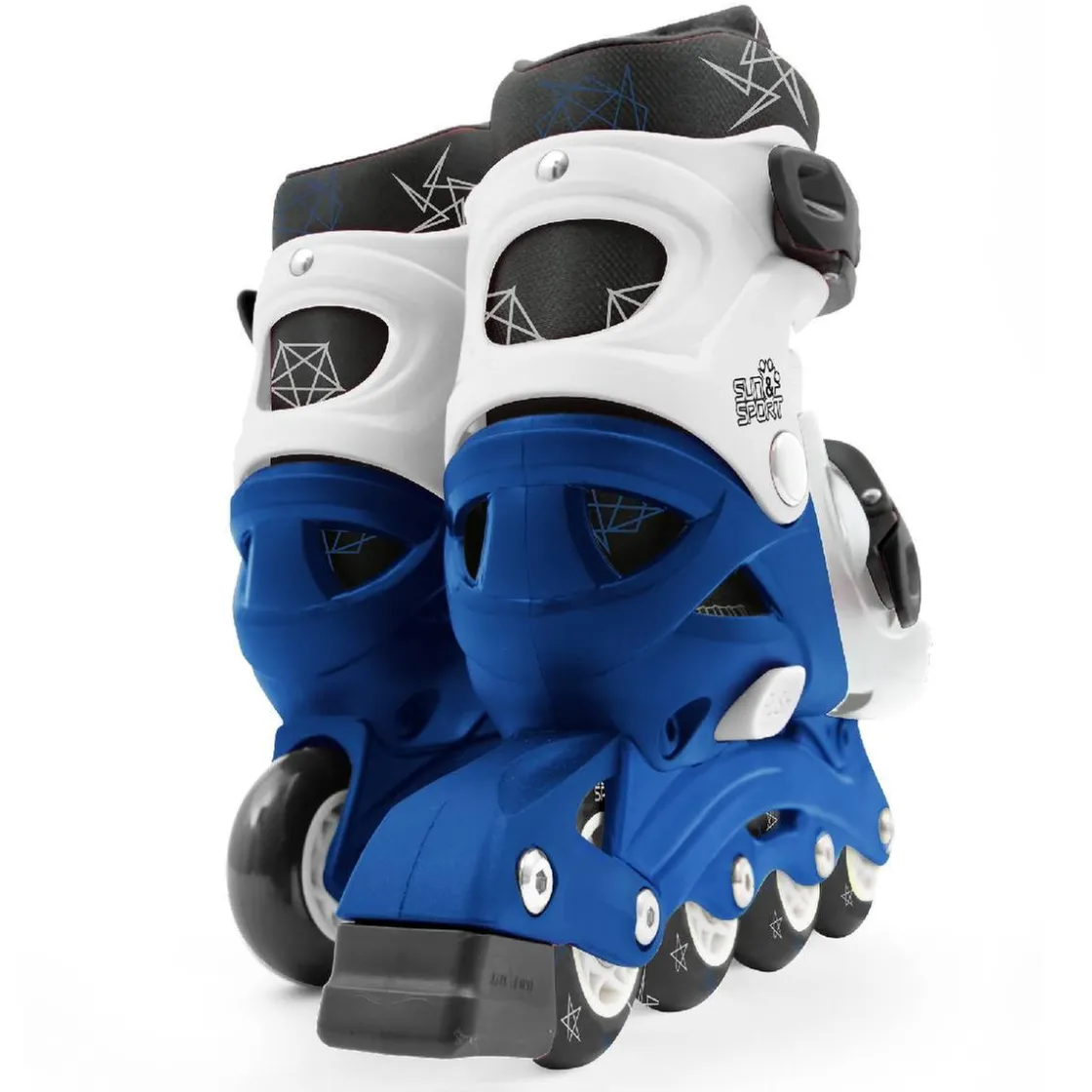 SUN & Sport - Patines azules en línea Talla 36-40* Patines Y Monopatines