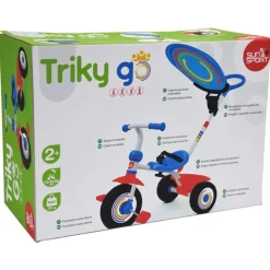 SUN&SPORT Sun and Sport - Triciclo Triky Go azul ㅤ* Motos Y Triciclos