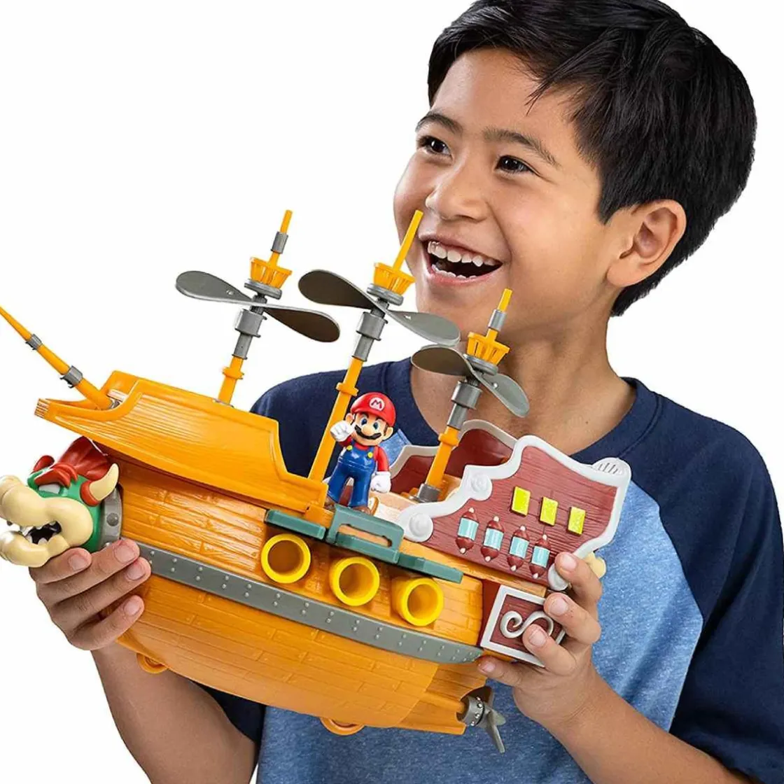 CONCENTRA Super Mario - Barco volador de Bowser* Figuras De Acción