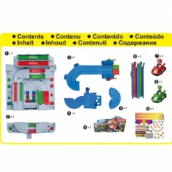 EPOCH PARA IMAGINAR S.L. Super Mario - Circuito Mario Kart Racing Deluxe* Vehículos Y Circuitos