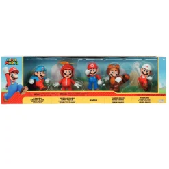 JAKKS Super Mario - Pack 5 figuras de Mario