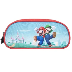 SUPER MARIO - Portatodo doble* Material Escolar