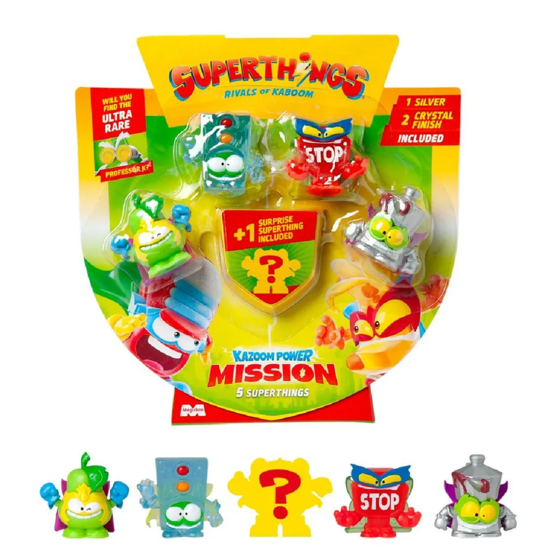 SUPER THINGS SuperThings - Kazoom Power Mission - Pack de 5 (varios modelos)