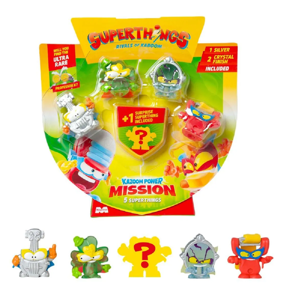 SUPER THINGS SuperThings - Kazoom Power Mission - Pack de 5 (varios modelos)