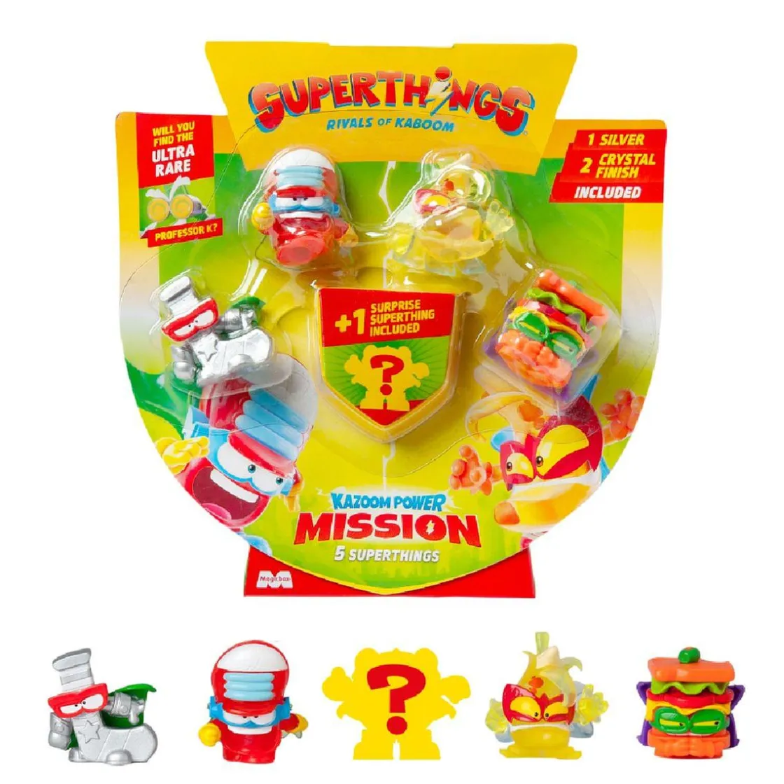 SUPER THINGS SuperThings - Kazoom Power Mission - Pack de 5 (varios modelos)