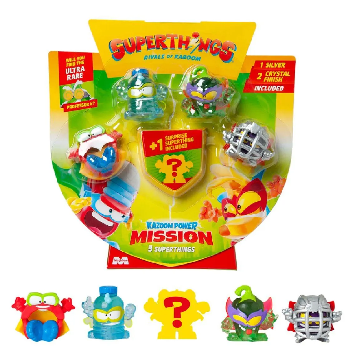 SUPER THINGS SuperThings - Kazoom Power Mission - Pack de 5 (varios modelos)