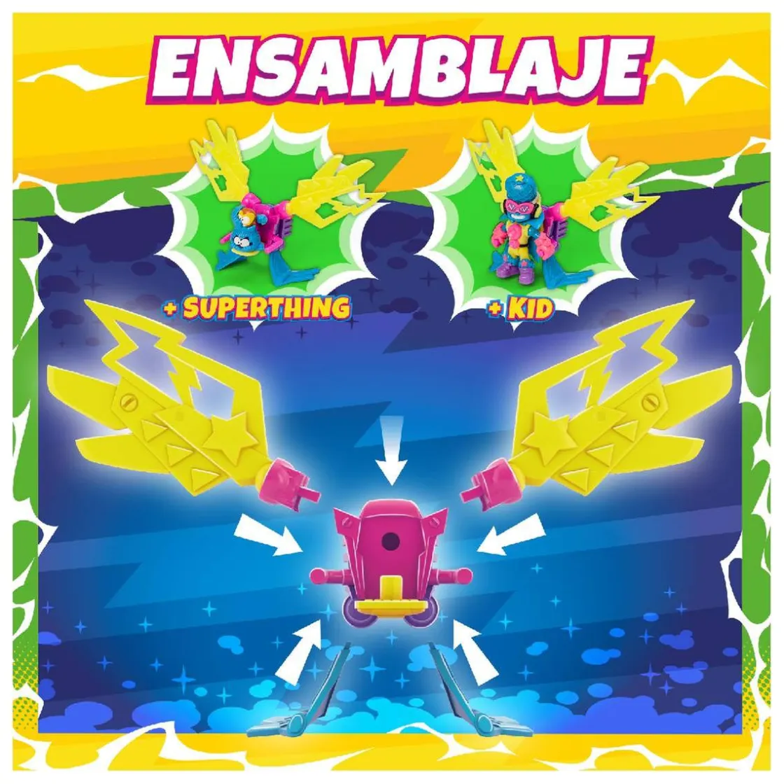 SUPER THINGS SuperThings - Starter Pack - Neon Power Superthings (varios modelos)* Figuras De Acción