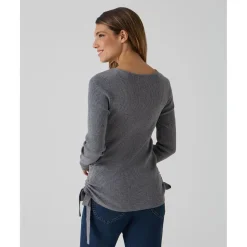 Prenatal Suéter premamá gris con lazos* Premamá·Moda|Moda·Prendas De Punto