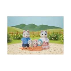 SYLVANIAN FAMILIES - Familia husky* Coleccionables Y Mini Mundos