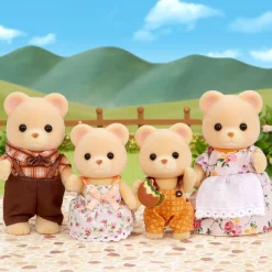 EPOCH PARA IMAGINAR S.L. Sylvanian Families - Familia Oso Pardo* Coleccionables Y Mini Mundos