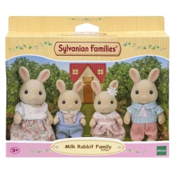 EPOCH PARA IMAGINAR S.L. Sylvanian Families - Familia conejo de leche - figura de juguete ㅤ* Coleccionables Y Mini Mundos