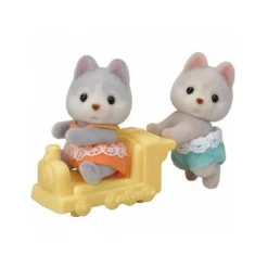 SYLVANIAN FAMILIES - Gemelos husky* Coleccionables Y Mini Mundos