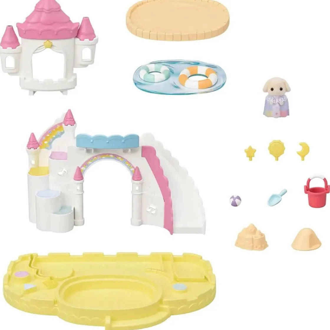 EPOCH PARA IMAGINAR S.L. Sylvanian Families - Juguete Caja de arena y piscina ㅤ