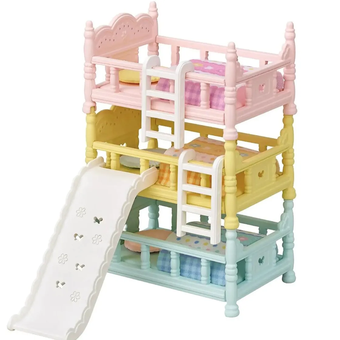 EPOCH PARA IMAGINAR S.L. Sylvanian Families - Literas triples juego de mueble infantil ㅤ