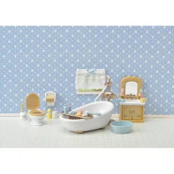 EPOCH PARA IMAGINAR S.L. Sylvanian Families - Set Baño* Coleccionables Y Mini Mundos