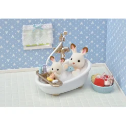 EPOCH PARA IMAGINAR S.L. Sylvanian Families - Set Baño* Coleccionables Y Mini Mundos