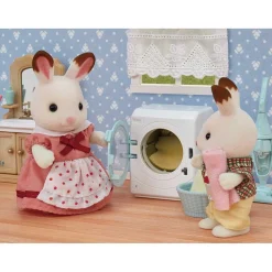 SYLVANIAN FAMILIES - Set de lavadora y aspiradora* Coleccionables Y Mini Mundos