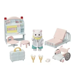 EPOCH PARA IMAGINAR S.L. Sylvanian Families - Set Doctora de la Aldea - Casa de muñecas y juguetes ㅤ* Coleccionables Y Mini Mundos