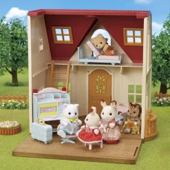 EPOCH PARA IMAGINAR S.L. Sylvanian Families - Set Doctora de la Aldea - Casa de muñecas y juguetes ㅤ* Coleccionables Y Mini Mundos