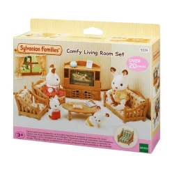 EPOCH PARA IMAGINAR S.L. Sylvanian Families - Set Salón Acogedor* Coleccionables Y Mini Mundos