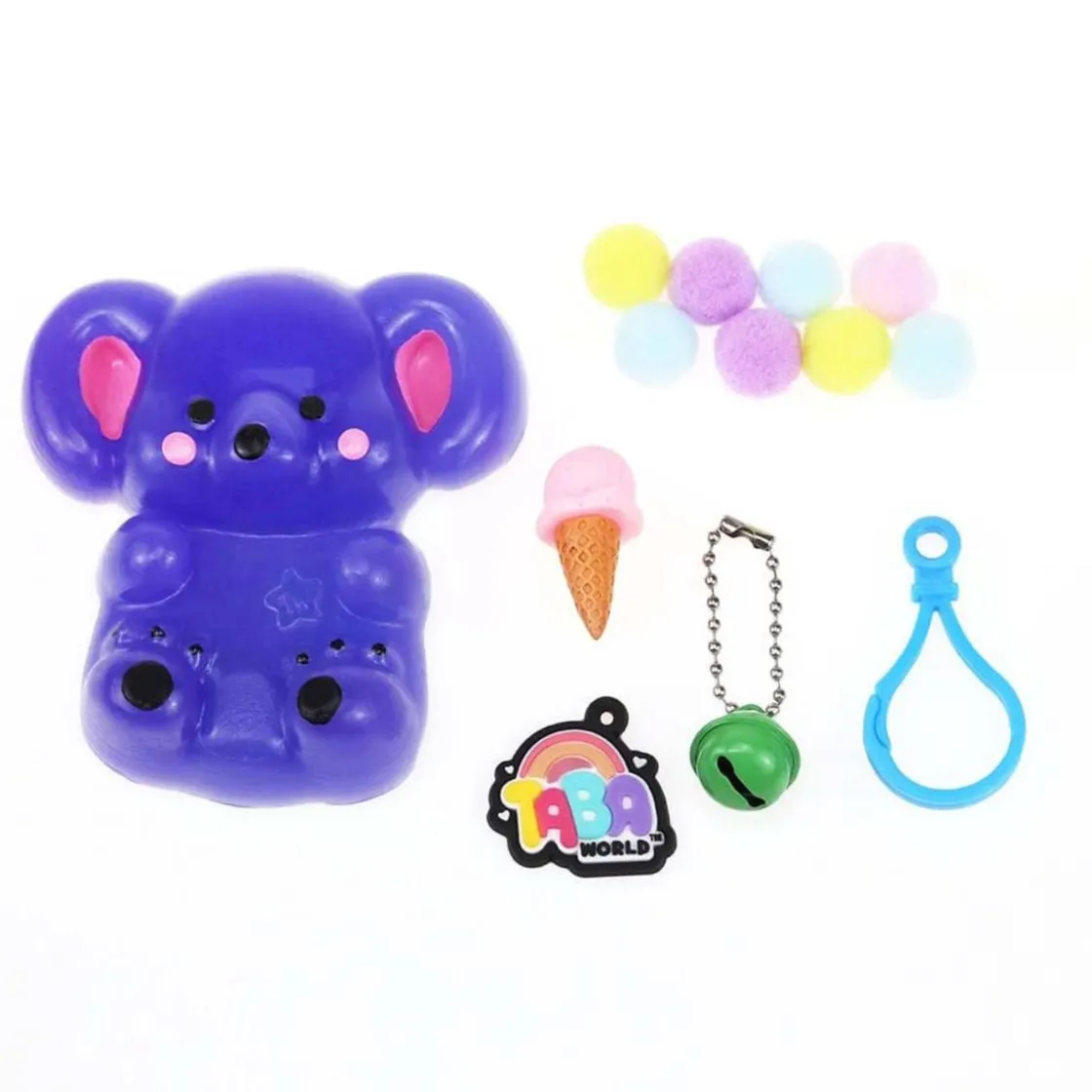 BIZAK Taba World - Figura Squishy con accesorios (Varios modelos)* Arte Y Manualidades