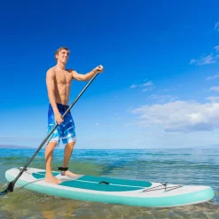 OUTSUNNY Tabla de paddle surf hinchable blanca* Deportes