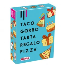 LUDILO Taco, Gorro, Tarta, Regalo, Pizza - Juego de mesa