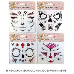 TOYS "R" US Tattoo facial de Halloween (varios modelos)