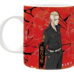 ABYSSE CORP Taza Tokyo Revengers 320 ml con Draken, Takemichi y Mikey* Friki Zone|Merchandising