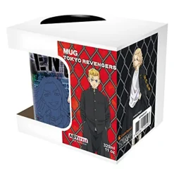 ABYSSE CORP Taza Tokyo Revengers 320 ml, diseño Baji & Chifuyu ㅤ* Friki Zone|Merchandising