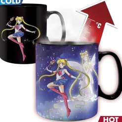 ABYSSE CORP Taza térmica Sailor Moon cambio de color 460ml ㅤ* Merchandising|Friki Zone