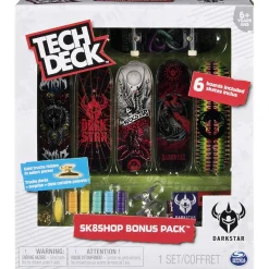 CONCENTRA Tech Deck - Bonus Pack 6 Skates (varios modelos)