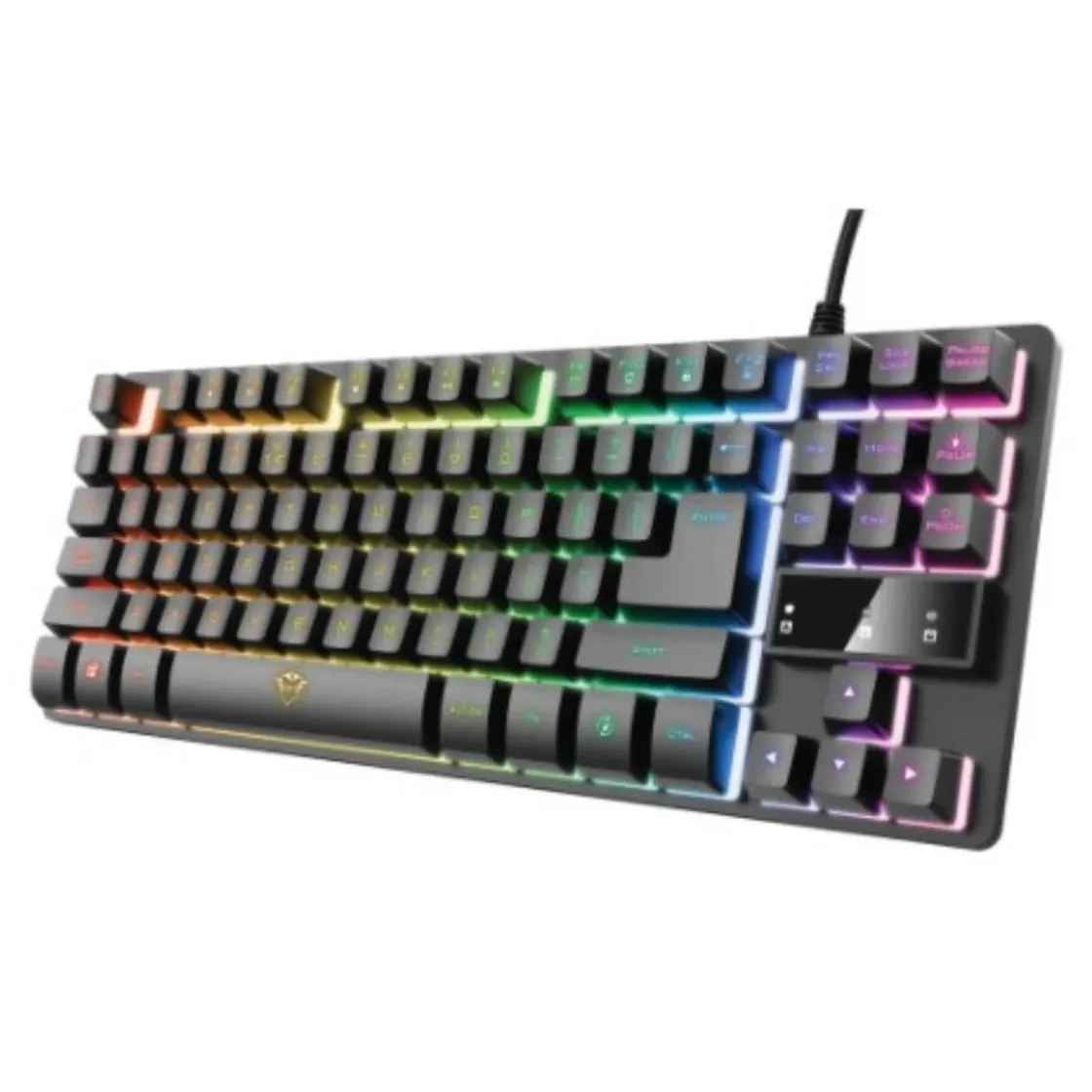 TOYS R US CE Teclado con iluminación TKL gaming - Trust GXT 833 THADO (español)* Videojuegos