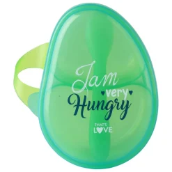 THAT'S LOVE - Set portapapilla con cuchara verde* Preparación Comida Y Accesorios·Platos Y Cubiertos Infantiles
