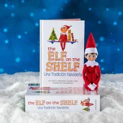 CEFA The Elf on The Shelf - Cuento y Muñeco Elf Chico* Juguetes Educativos Y Libros