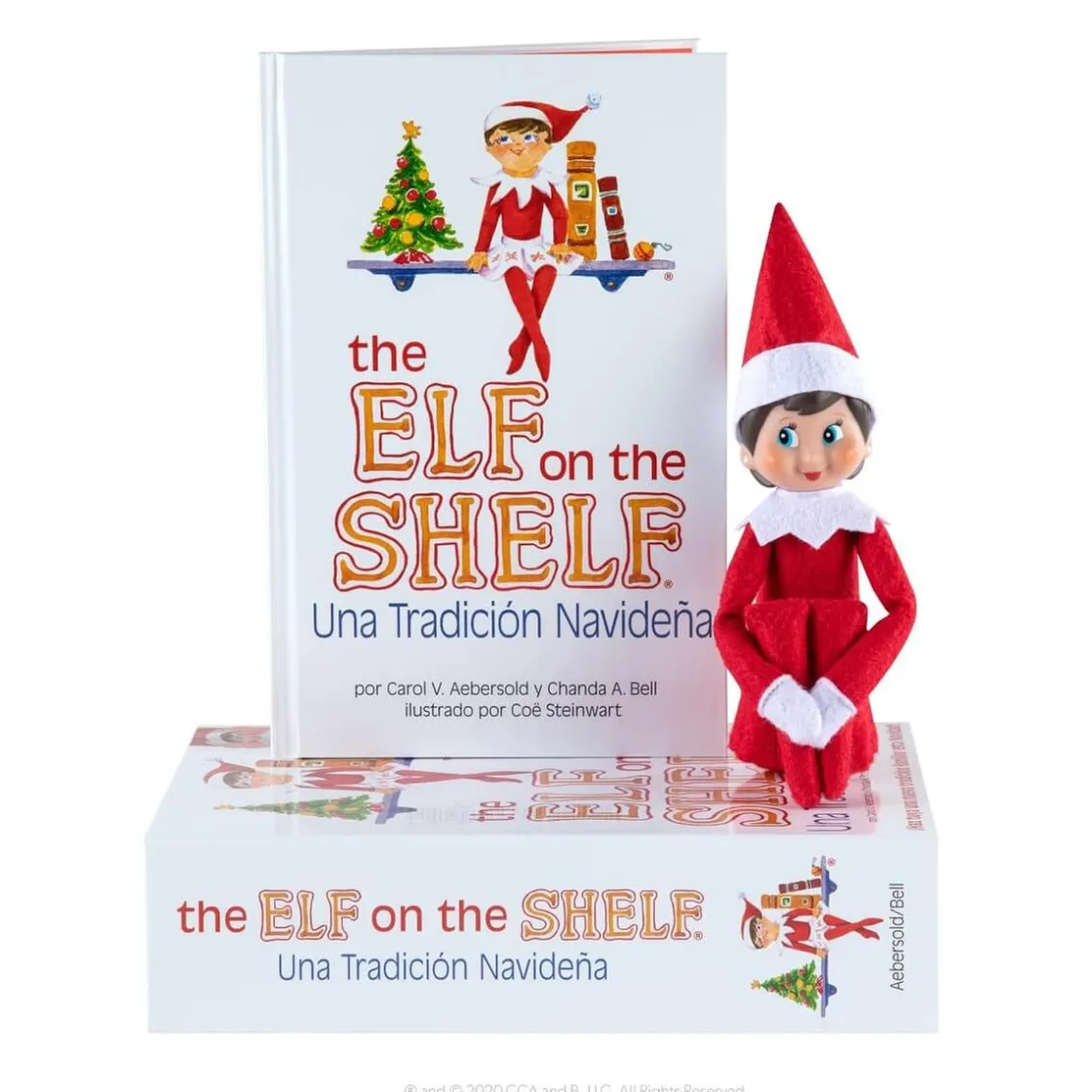 CEFA The Elf on The Shelf - Cuento y Muñeco Elf Chica