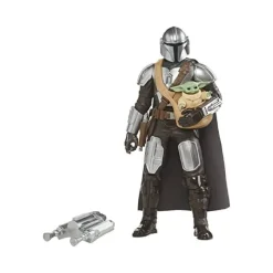 HASBRO EUROPEAN The Mandalorian - El Mandaloriano y Grogu - Figuras Galactic Action