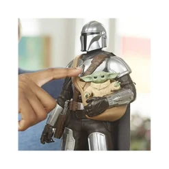 HASBRO EUROPEAN The Mandalorian - El Mandaloriano y Grogu - Figuras Galactic Action