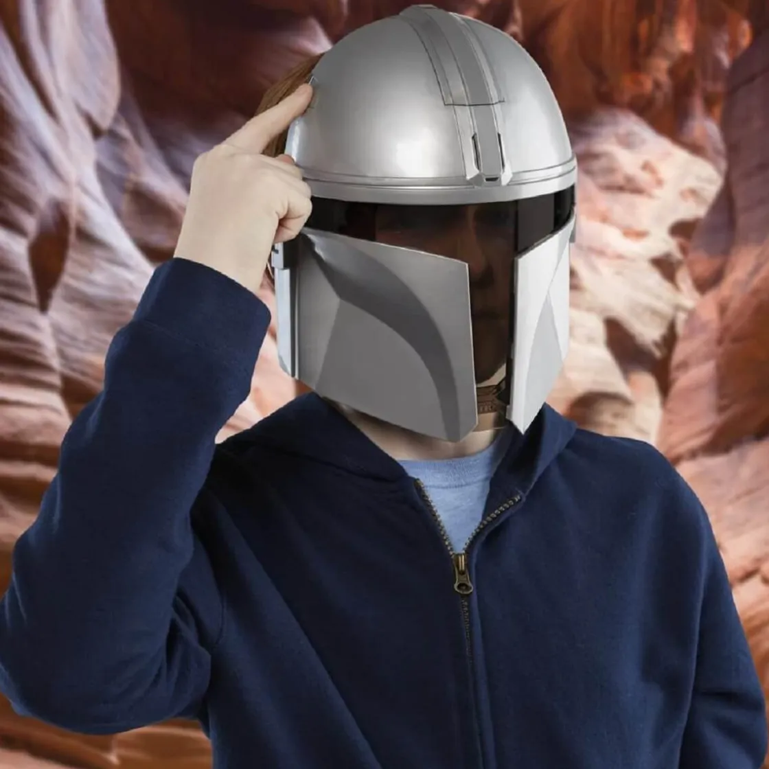 HASBRO EUROPEAN The Mandalorian - Máscara electrónica del Mandaloriano* Figuras De Acción