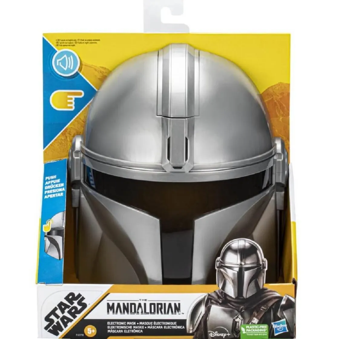 HASBRO EUROPEAN The Mandalorian - Máscara electrónica del Mandaloriano* Figuras De Acción