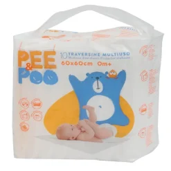 PEE&POO The Pee & The Poo - Cambiador 60x60cm - 10uds