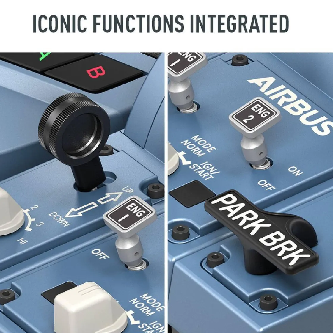 TOYS "R" US Thrustmaster - TCA Quadrant Add-On Airbus Edition - PC* Videojuegos